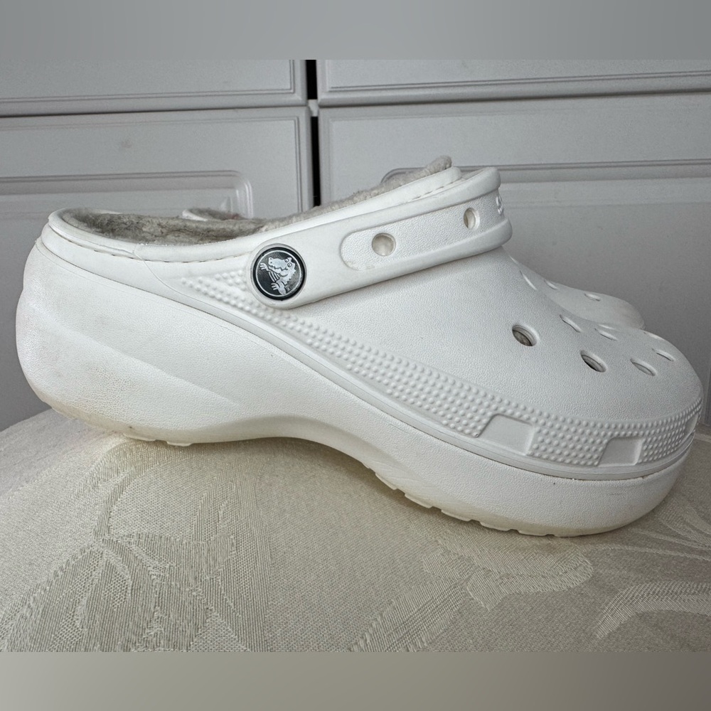 CROCS Classic Platform Lined Clogs - image 6
